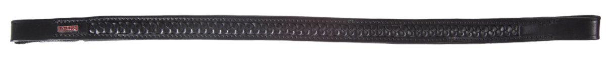 Browband with braiding