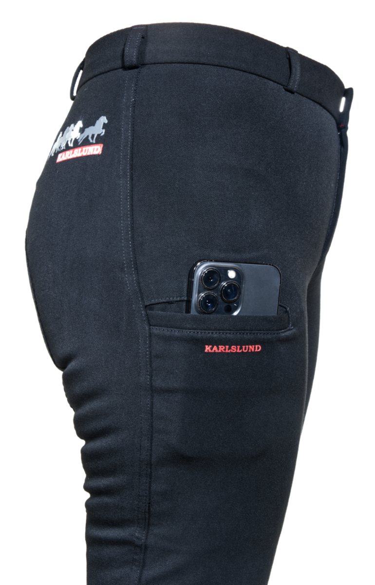Iceland full seat breeches with mobile pocket 