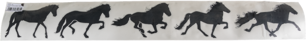 Icelandic Horse sticker, 5 gaits