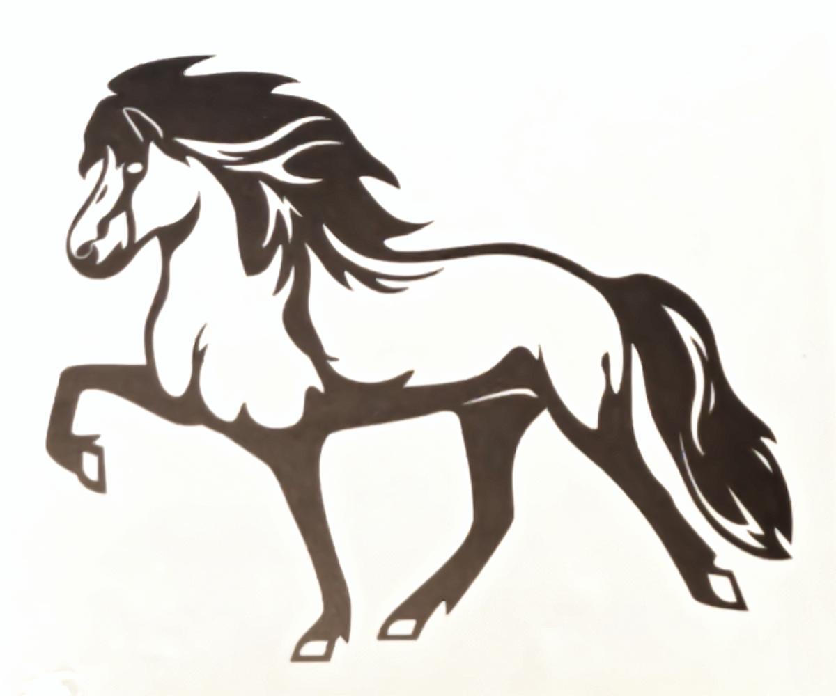 Br&uacute;si Icelandic horse sticker 